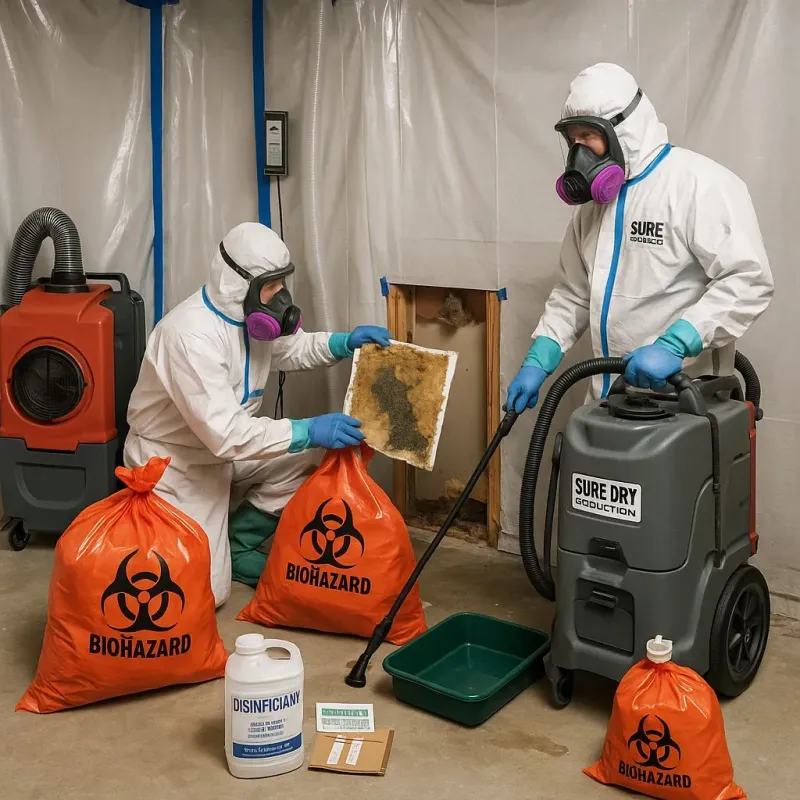 Contaminated Water Handling Protocols process in Covina, CA