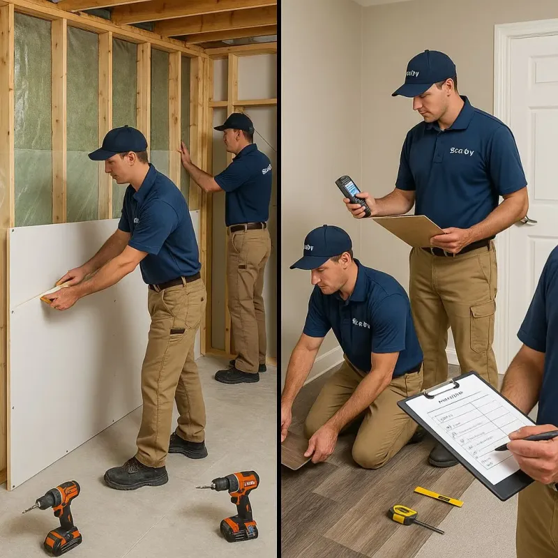 Repairs and Reconstruction process in Covina, CA