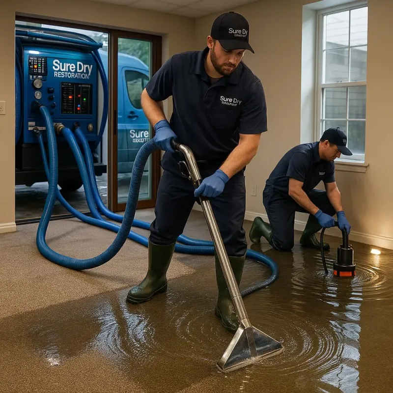 Water Extraction and Removal process in Covina, CA